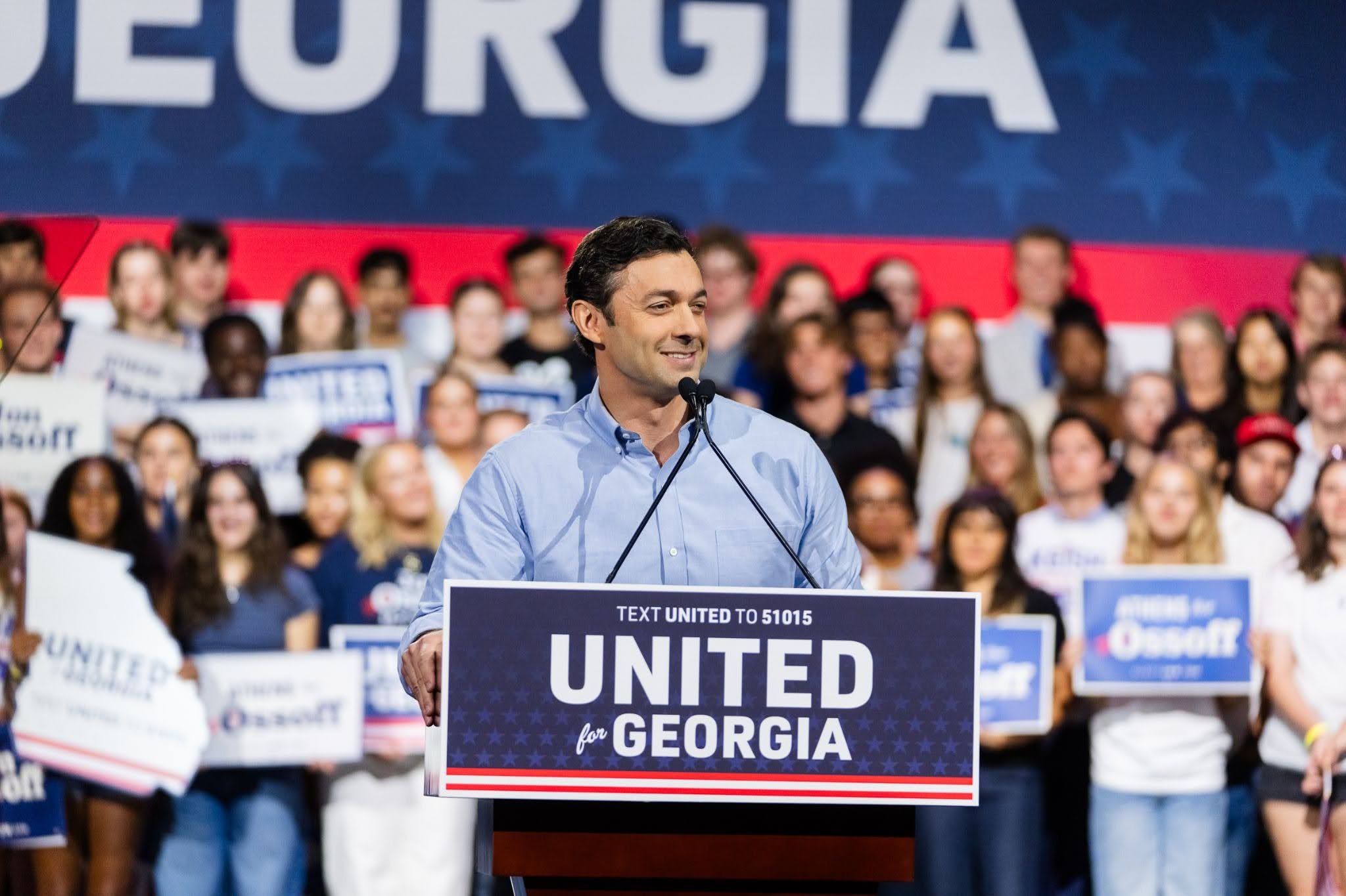 Jon Ossoff at Athens Rally