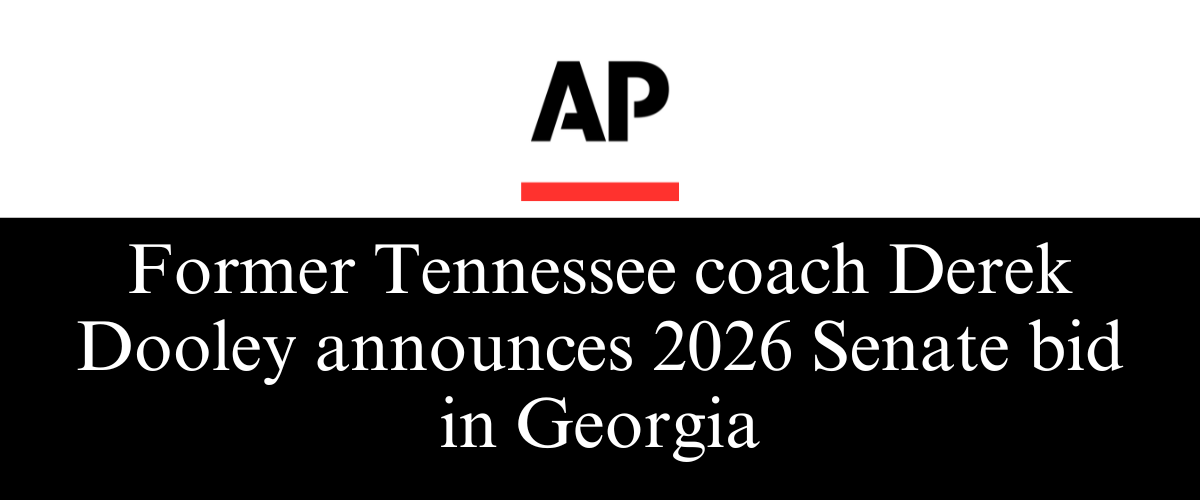 Former Tennessee Coach Derek Dooleys announces 2026 Senate Bid in Georgia