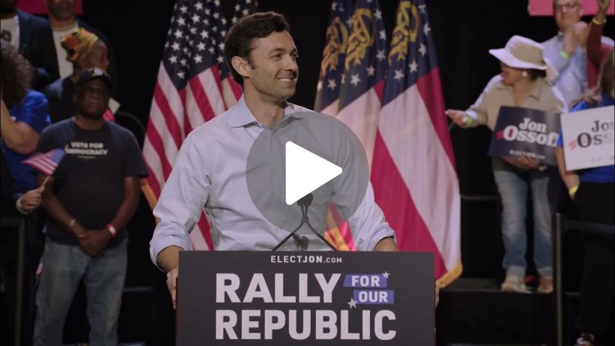 Jon at rally for our republic