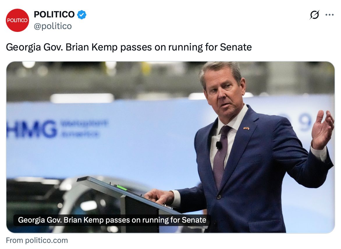 MTG email asks: Should I run for Senate?