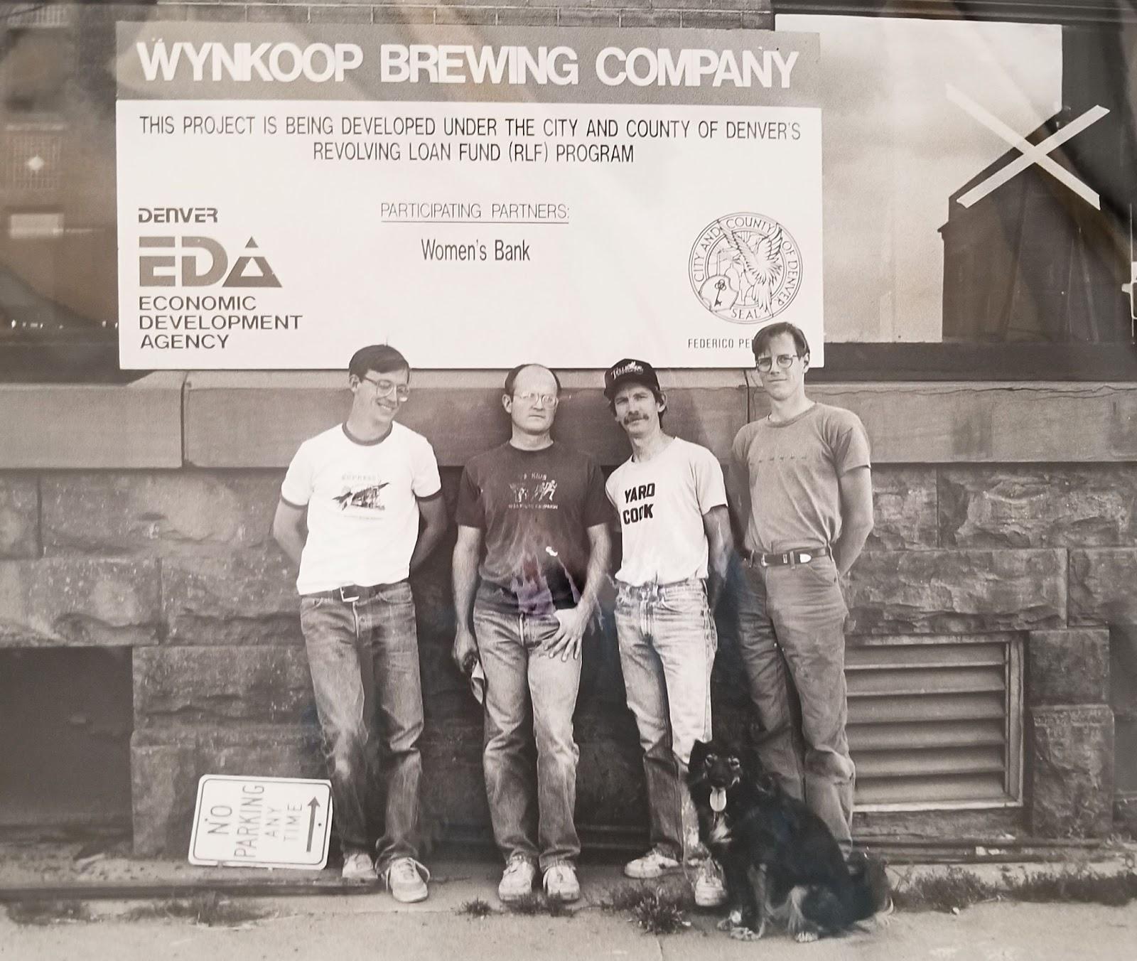 Young John Hickenlooper and friends
